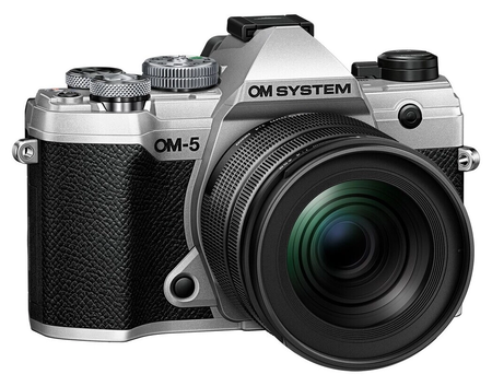 OM SYSTEM OM-5 with 12-45mm f/4 PRO Lens Silver