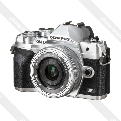 Olympus OM-D E-M10 Mark IV with 14-42mm EZ Lens Silver
