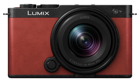 Panasonic Lumix S9 with 18-40mm f/4.5-6.3 Lens Crimson Red