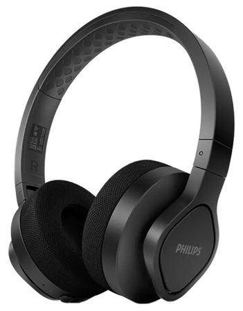 Philips TAA4216 Wireless Sports On-Ear Headphones Black