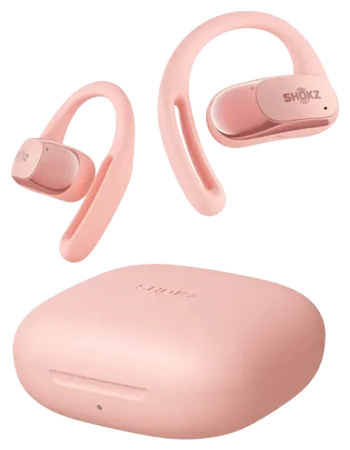 Shokz OpenFit Air True Wireless Open-Ear Headphones Rose