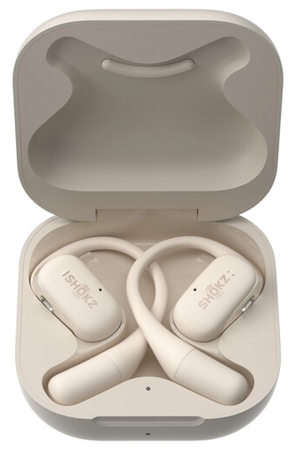 Shokz OpenFit Open-Ear True Wireless Earbuds Beige