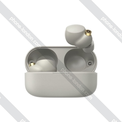 Sony WF-1000XM4 Wireless Noise-Canceling In-Ear Headphones Silver