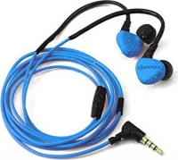 Boompods sportpods Race wired blue