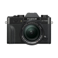 FUJIFILM X-T30 with 18-55mm Lens Black