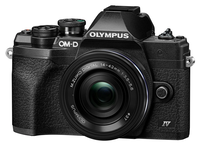Olympus OM-D E-M10 Mark IV with 14-42mm EZ Lens Black