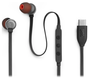 JBL Tune 310C Pure Bass In-Ear Headphones (Type-C) Black